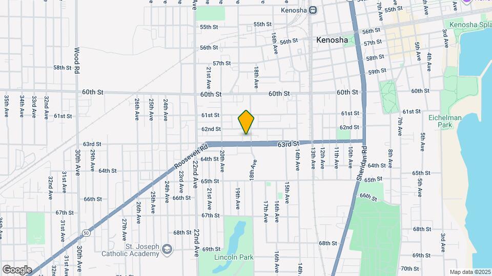 1806 63rd St Map and Location Details