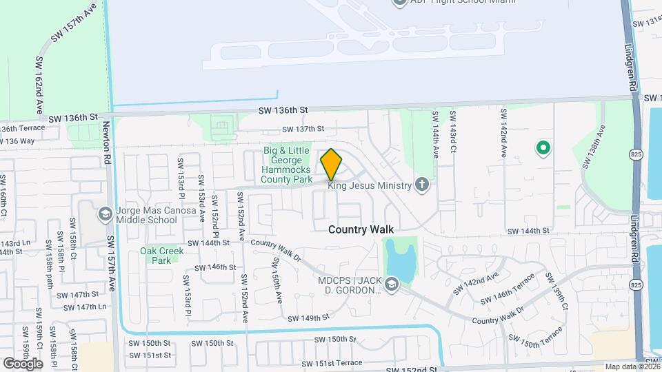 14811 SW 141st Ter, Unit Efficiency Map and Location Details