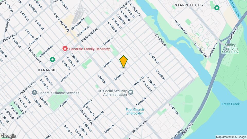 9919 Avenue L-Unit -1 Map and Location Details