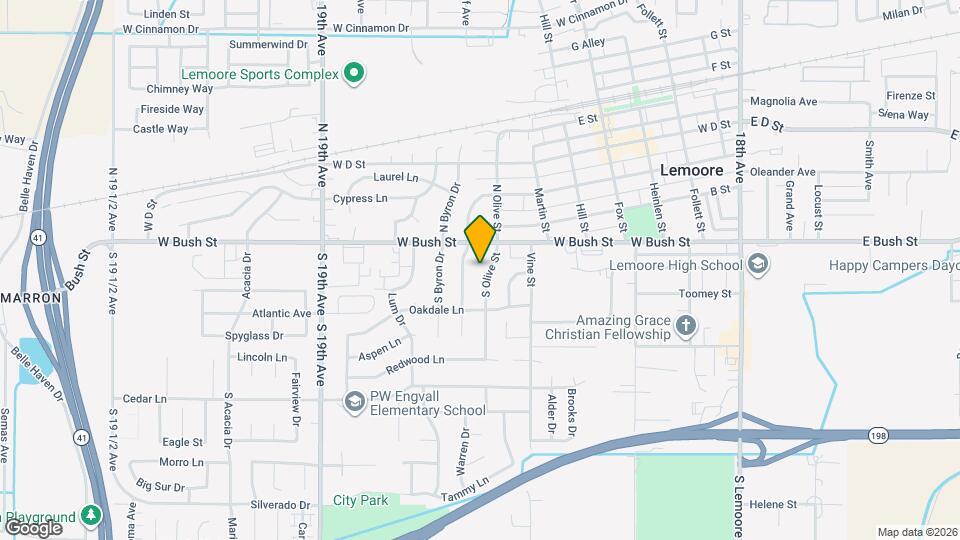 37 S Olive St Map and Location Details