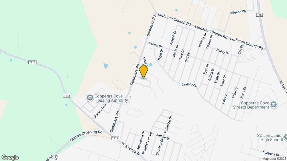 2913 Starlight Dr Map and Location Details