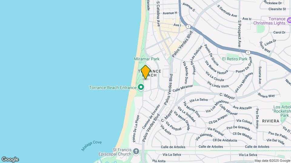 336 Paseo De La Playa Map and Location Details