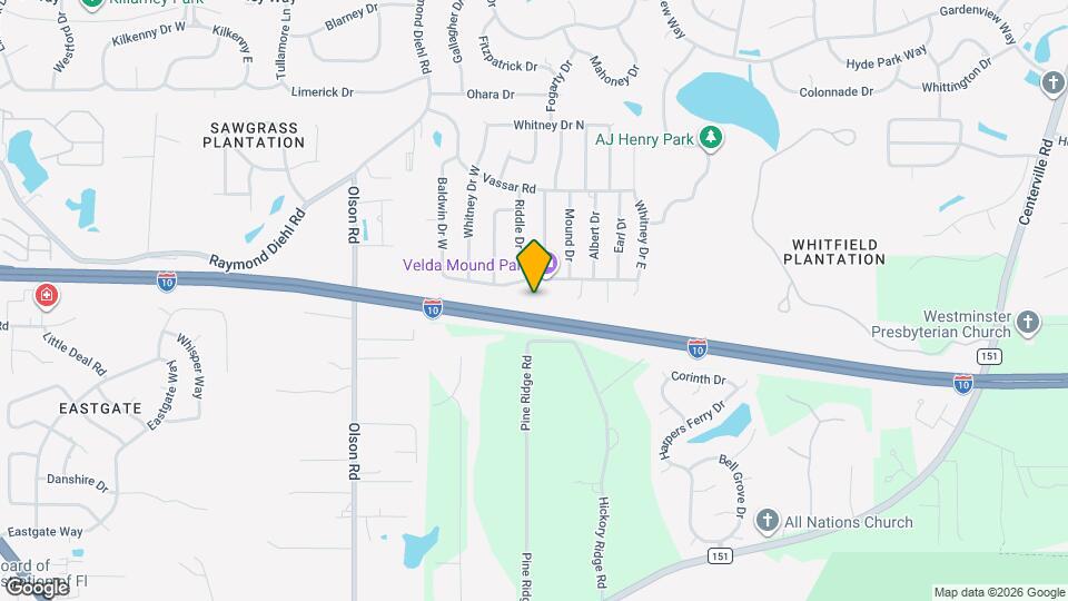 2913 Riddle Ct Map and Location Details