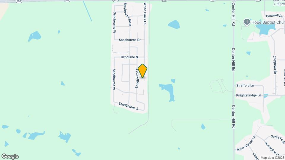 6331 White Hawk Ln Map and Location Details