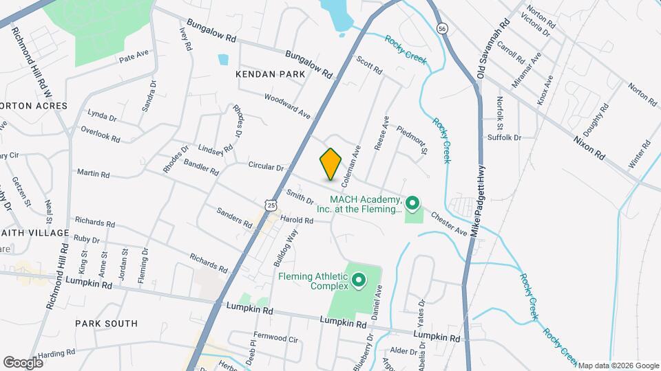 2019 Virginia Ave Mapa y Detalles de la Ubicación