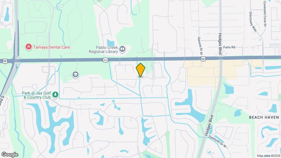 3586 Pebble Path Ln Map and Location Details