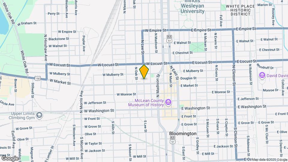 500 N Lee St Mapa y Detalles de la Ubicación