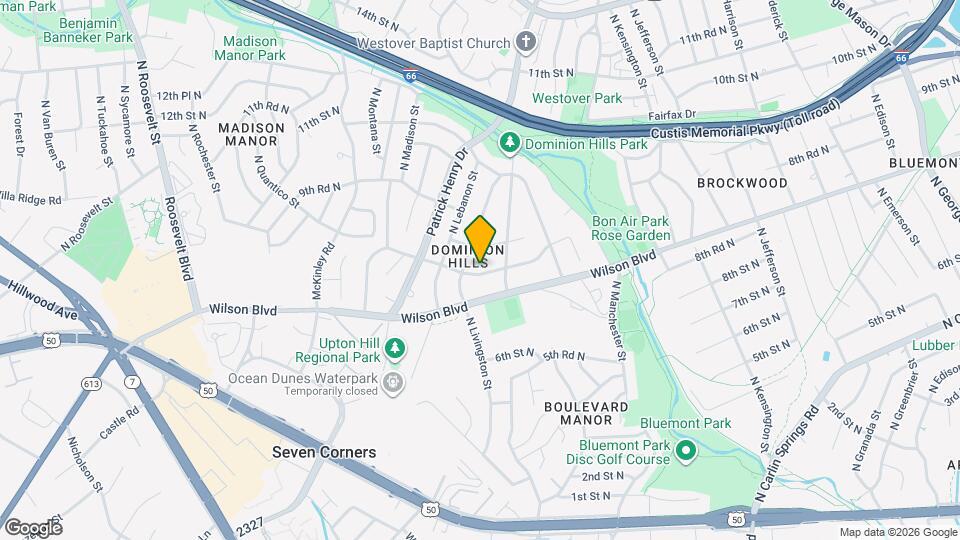 6031 9th St N Map and Location Details