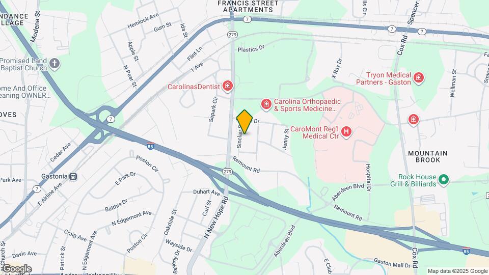 432 Sinclair St Map and Location Details