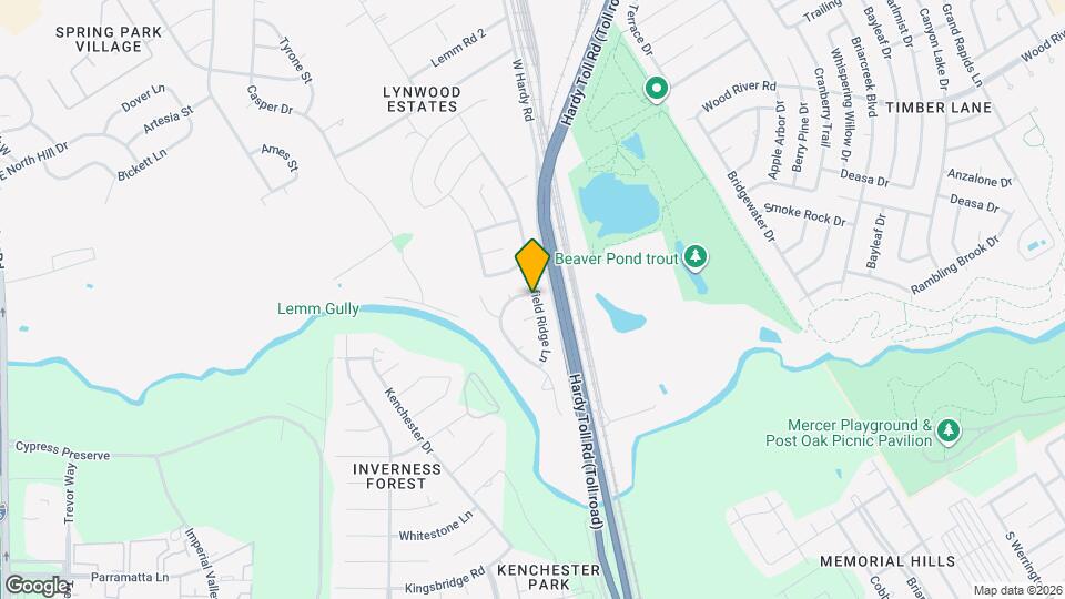 1438 Rocky Glen Ln Map and Location Details