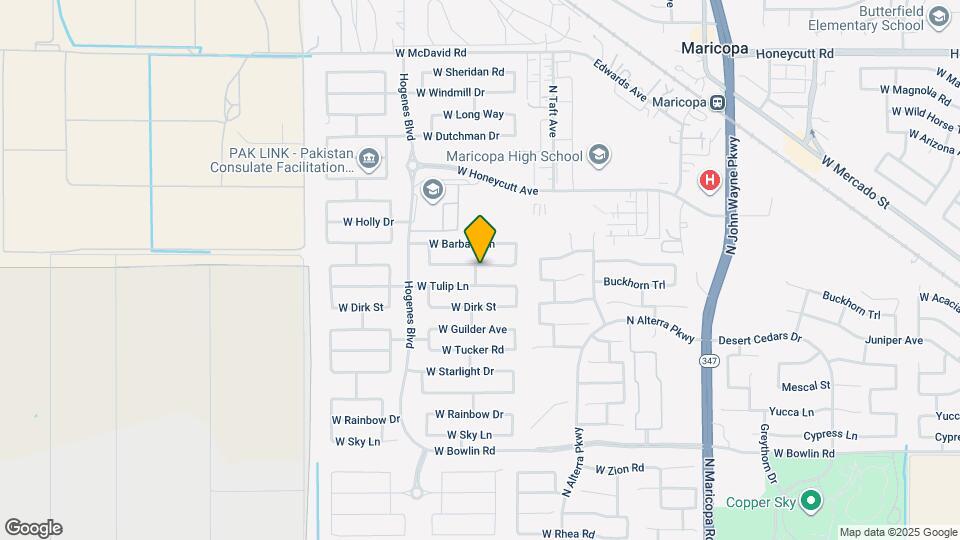 45607 W Amsterdam Rd Map and Location Details