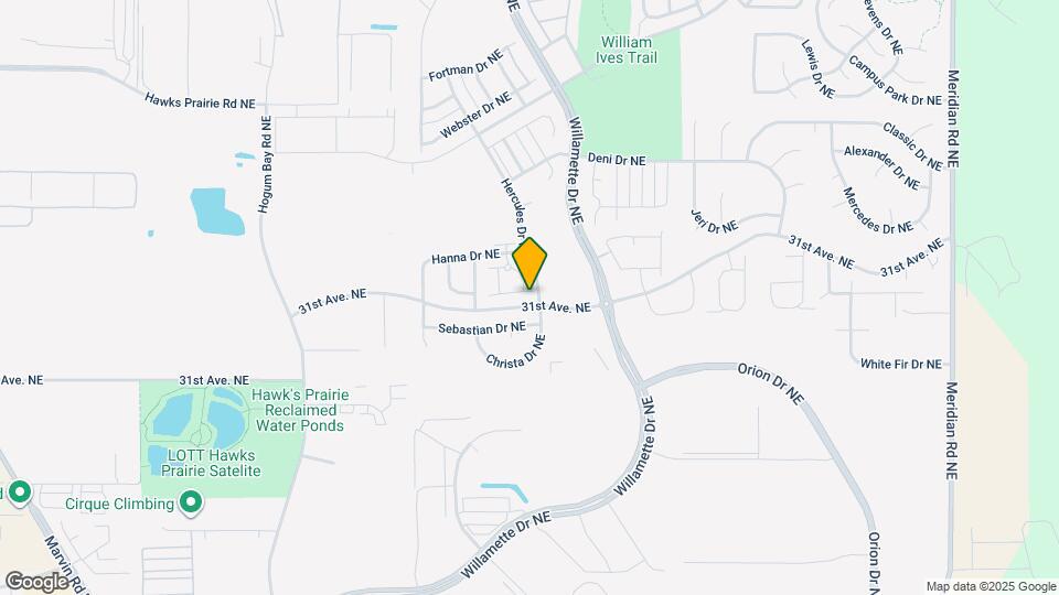 8745 Hanna Ln NE Map and Location Details