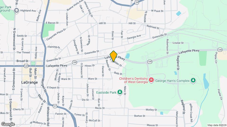 218 E Render St Map and Location Details