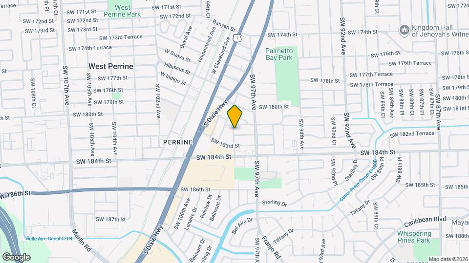 18155 SW 98th Ave Map and Location Details