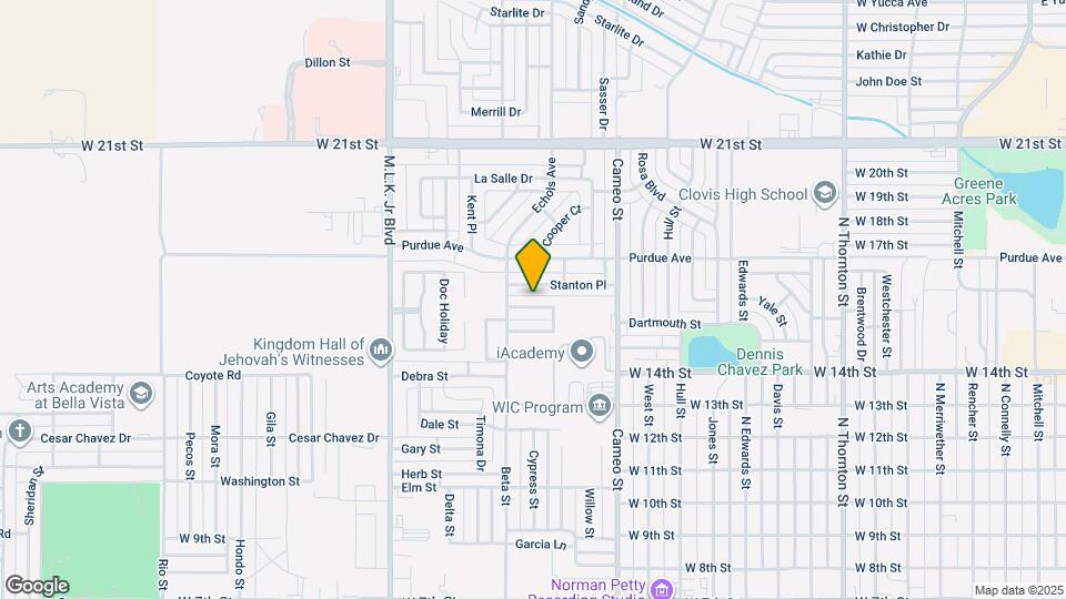 216 Sombrero Rd Map and Location Details