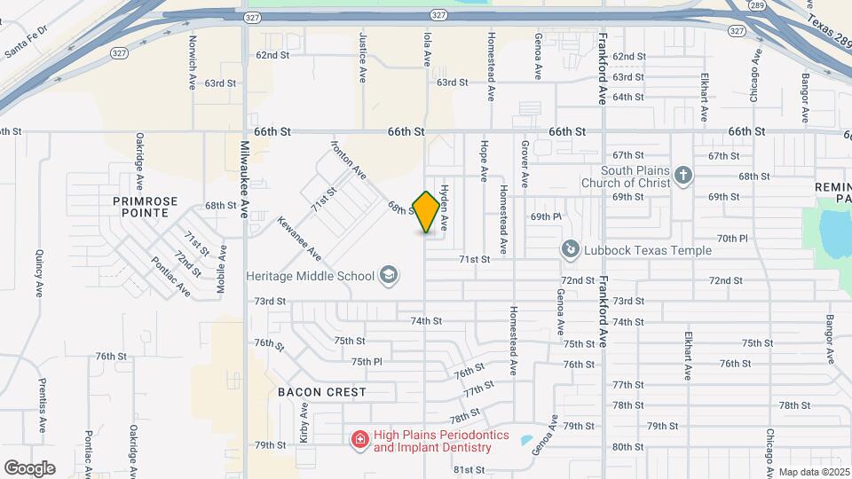 9609 Hyden Ave Map and Location Details