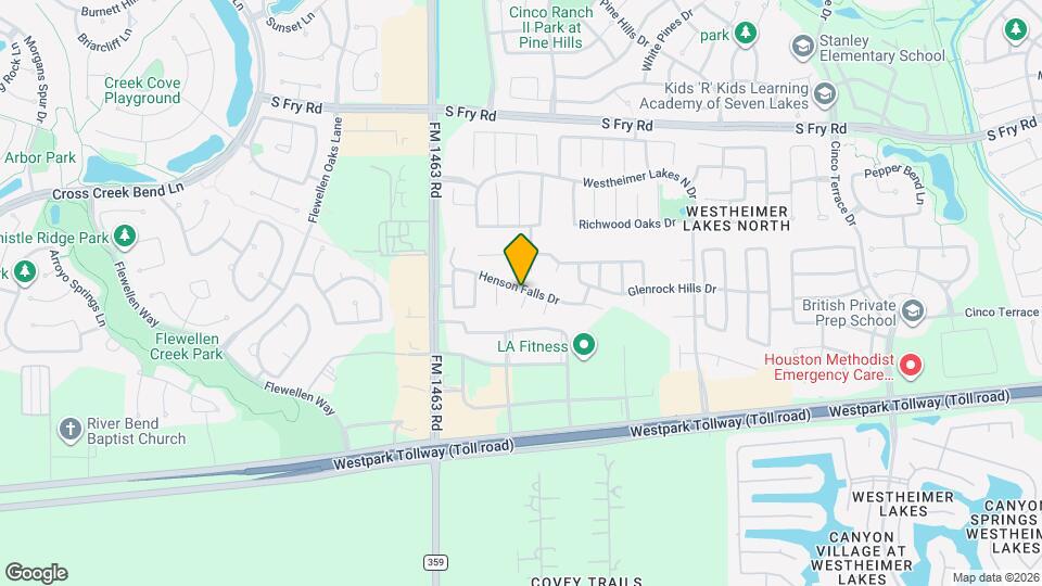 6402 Sweet Orchid Ln Map and Location Details