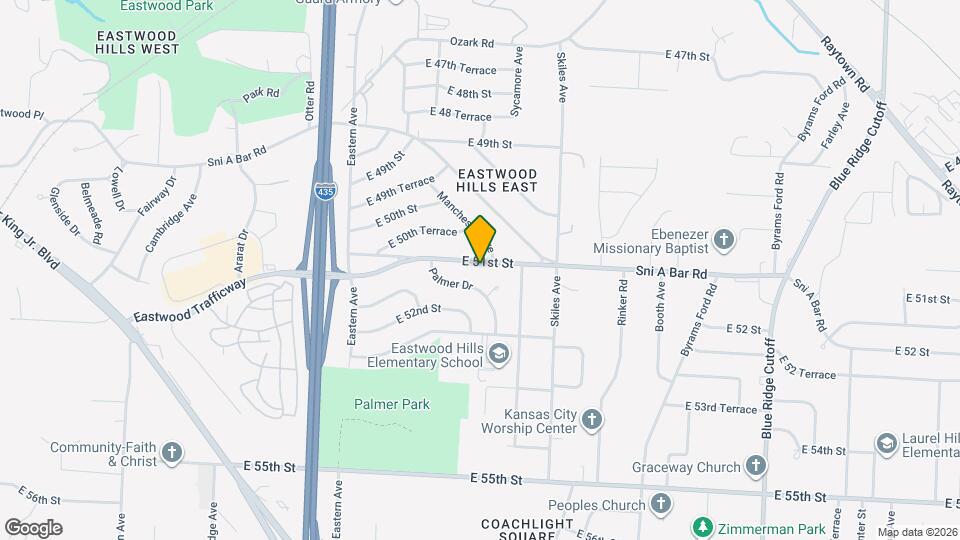 7815 E 51st St Map and Location Details