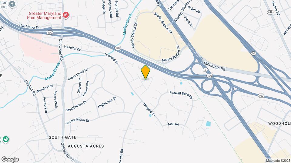 121 Foxbay Ln Map and Location Details