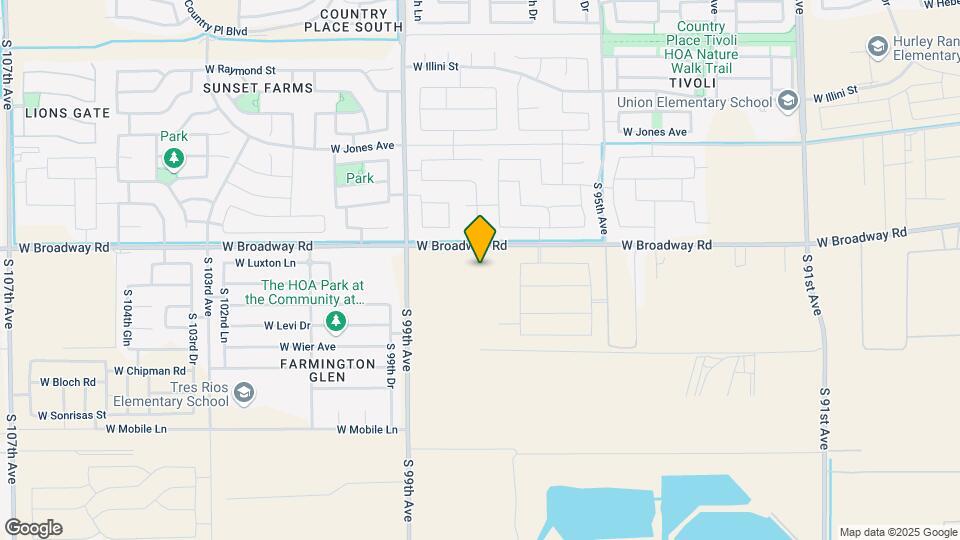 9733 W Luxton Ln Map and Location Details