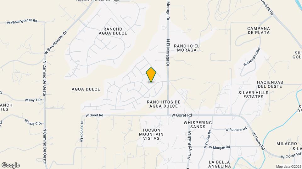 3408 N Green Gulch Ct Map and Location Details