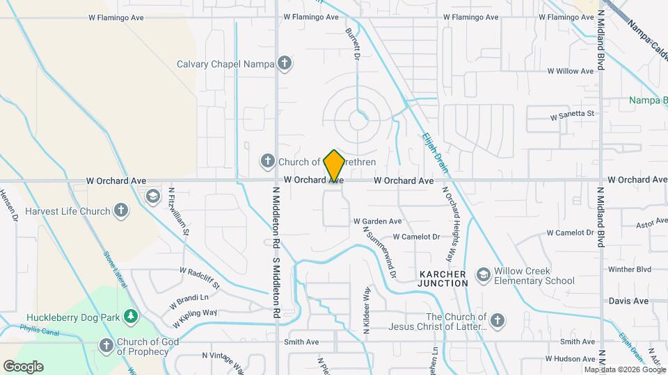 621 N Copper River Dr Map and Location Details