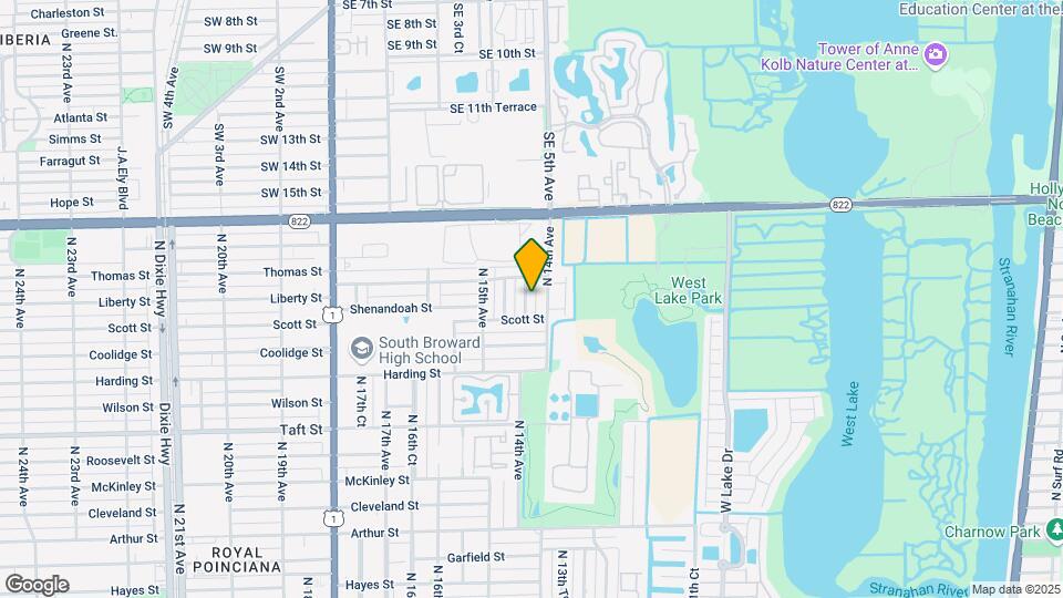 2111 N 14th Ct Map and Location Details