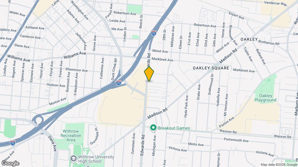3840 Edwards Rd Map and Location Details