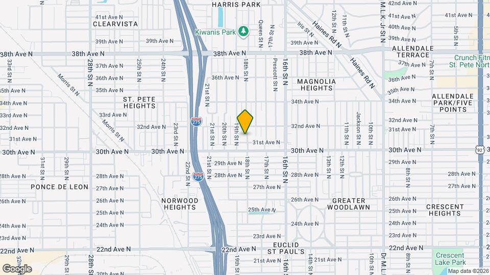 3112 18th St N Mapa y Detalles de la Ubicación