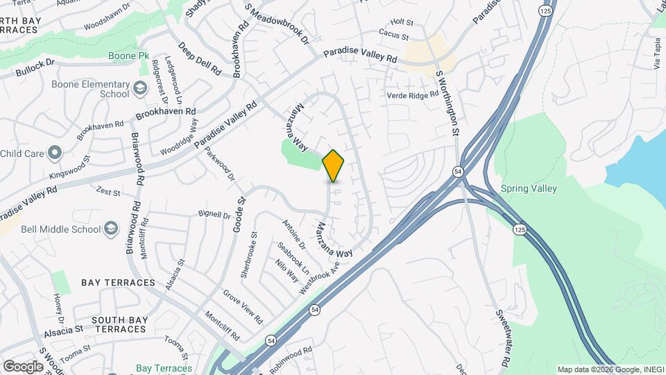 1447 Manzana Way Map and Location Details