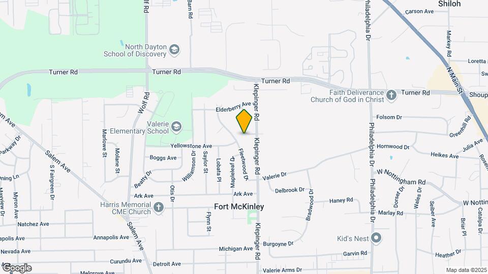 4121 Meadowdale Dr Map and Location Details