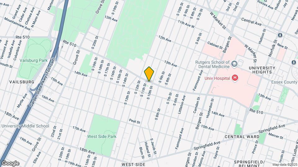 370-372 S Orange Ave Mapa y Detalles de la Ubicación
