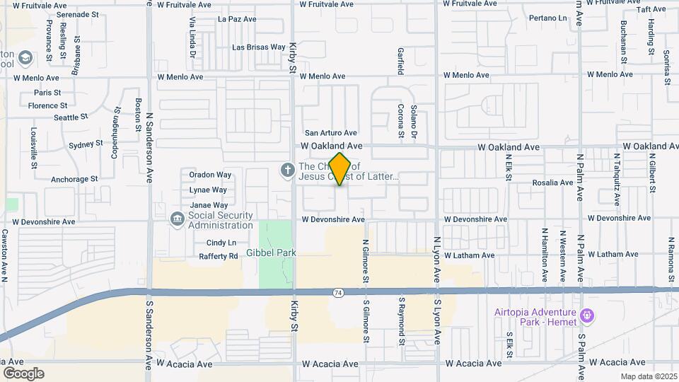 378 Callao St Map and Location Details