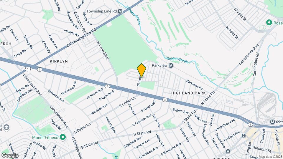105 St Laurence Rd Map and Location Details