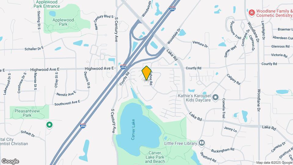 Carver Lake Townhomes Mapa y Detalles de la Ubicación