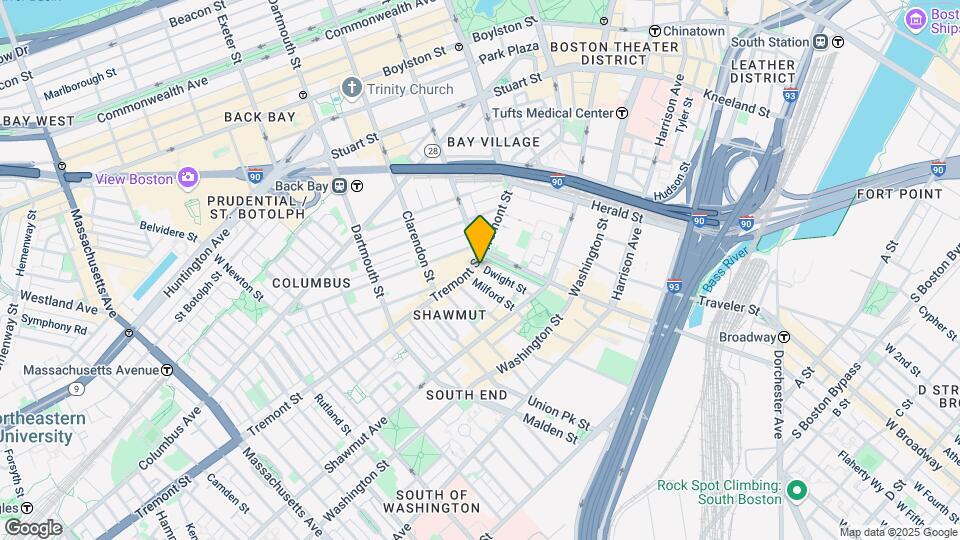 524 Tremont St Map and Location Details