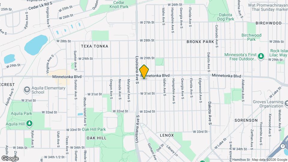 3016 Kentucky Ave S Mapa y Detalles de la Ubicación