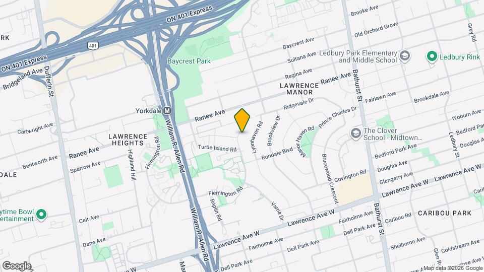 416 Lawrence Hts Wy Map and Location Details