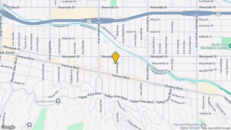 4351 Allott Ave Map and Location Details