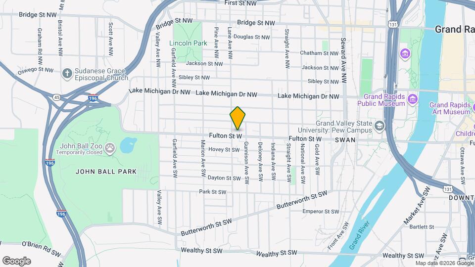 949 Fulton St W Map and Location Details