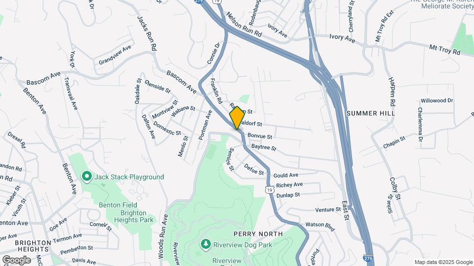 3925 Perrysville Ave Map and Location Details