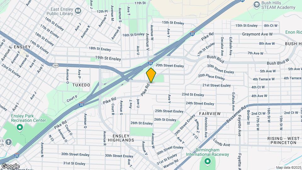 2306 22nd St W Map and Location Details