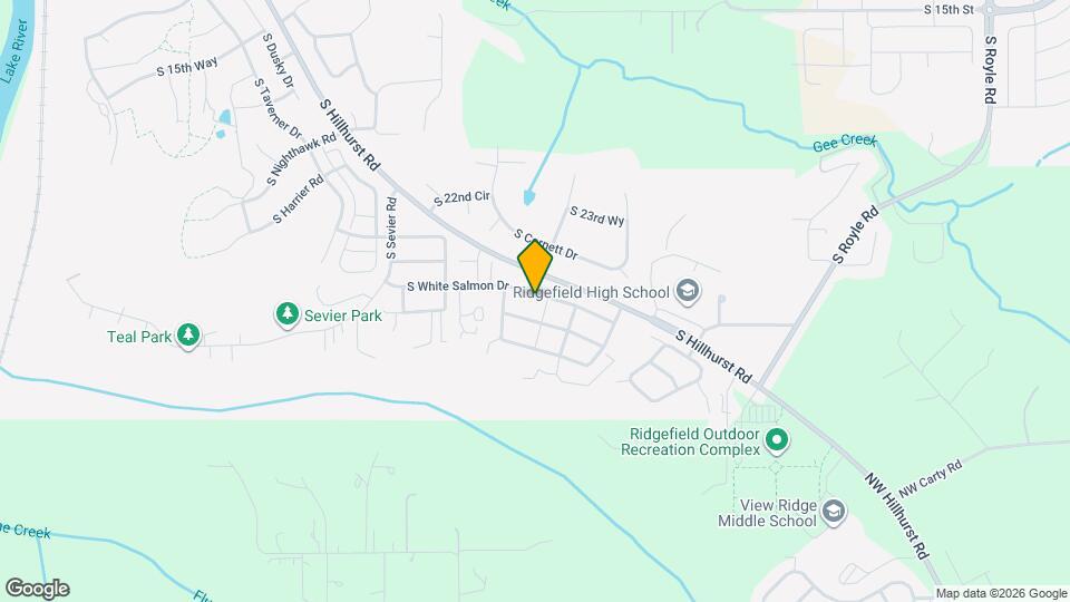 2727 S White Salmon Dr Map and Location Details