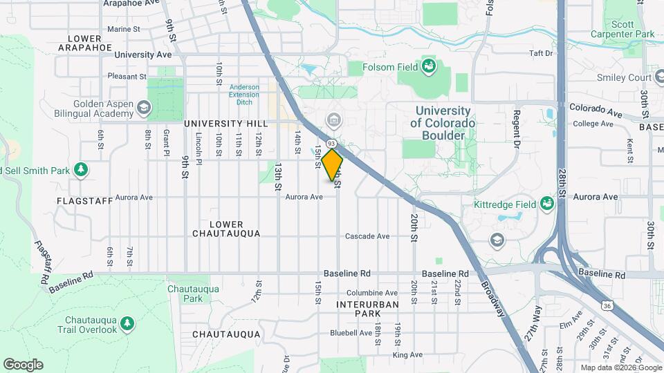 925 16th St Map and Location Details