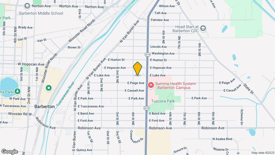406 E Lake Ave, Unit 2 Bottom Map and Location Details