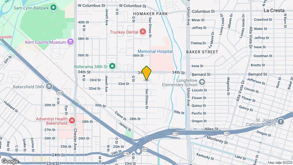 3305 San Dimas St Map and Location Details