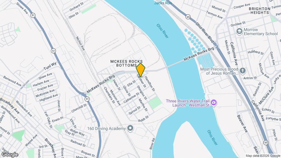 340 Gardner St Map and Location Details