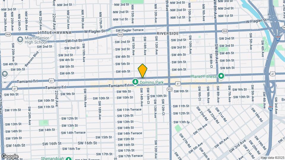 1418 SW 7th St Mapa y Detalles de la Ubicación