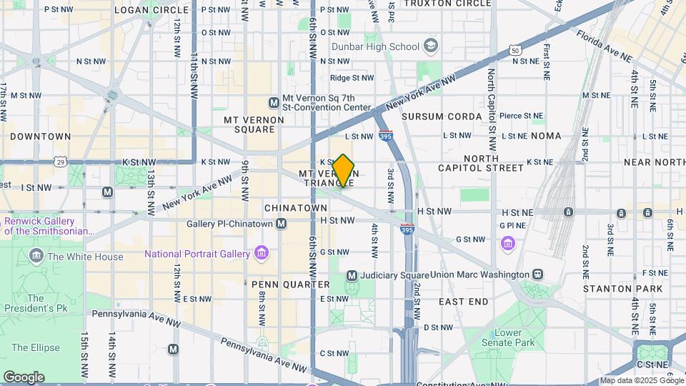 459 Massachusetts Ave NW Map and Location Details