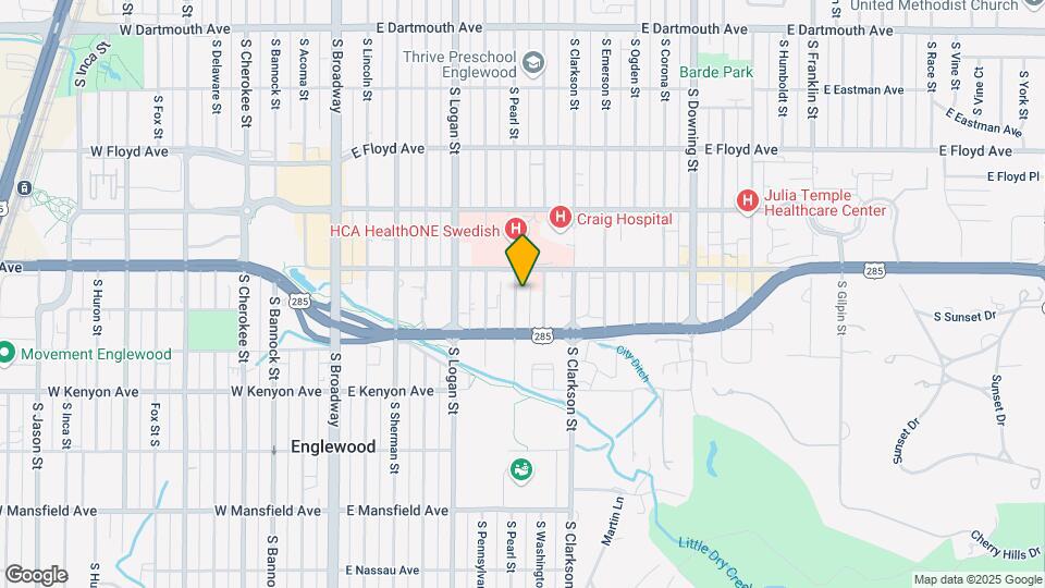 Scandia Apartments Map and Location Details